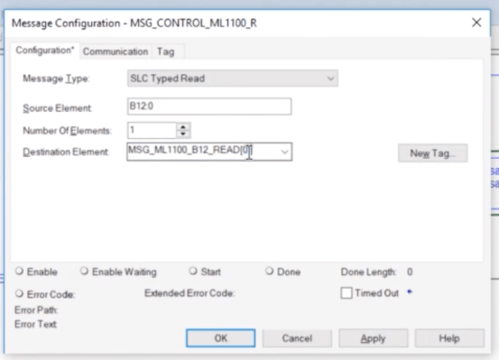 PLC Programming MSG Instruction - Send Data Between MicroLogix & CompactLogix PLCs Studio 5000 Example