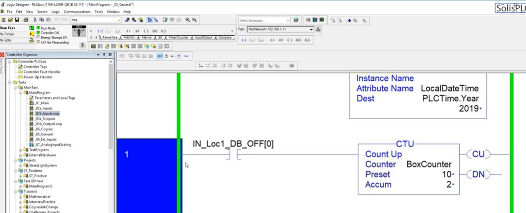 Point IO 1734 Allen Bradley - Tutorial on Programming Inputs Outputs in RSLogix Studio 5000 Ladder