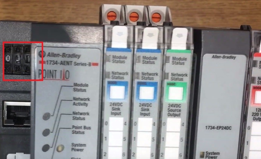 PointIO Allen Bradley Hardware & Software Tutorial | 1734-AENT Point IO EtherNet RSLogix 5000 Logic