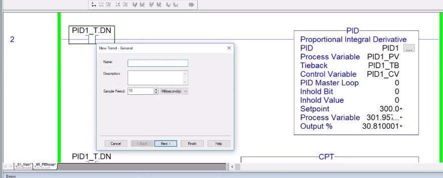 RSLogix PID Loop PLC Programming | Example of PID Control Instruction in Studio 5000 500