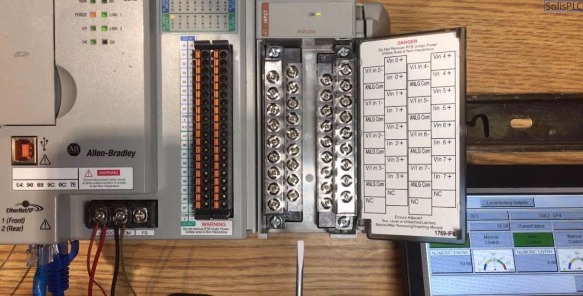 RSLogix 5000 Analog Input Programming | Wiring Scaling Tutorial for PLC Analog Input Signal