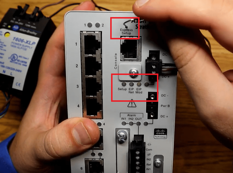 Stratix Switch 5700 Express Setup | Rockwell Automation Configuration IP Password 8000 Network Cisco