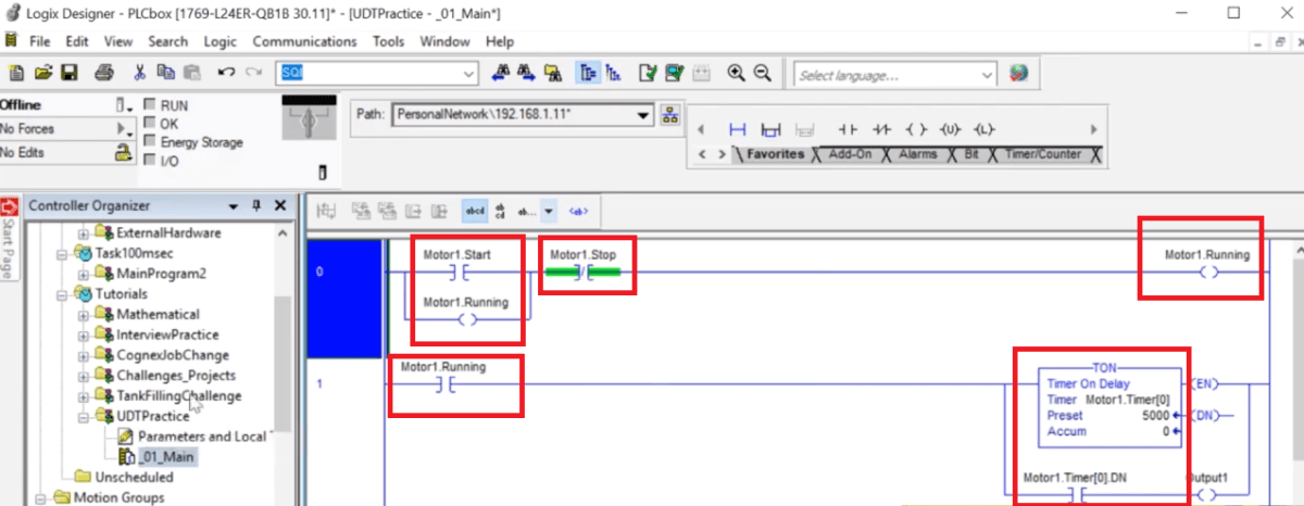 User Defined Datatype UDT Tutorial - Explanation, Examples & Custom Definition in RSLogix 5000