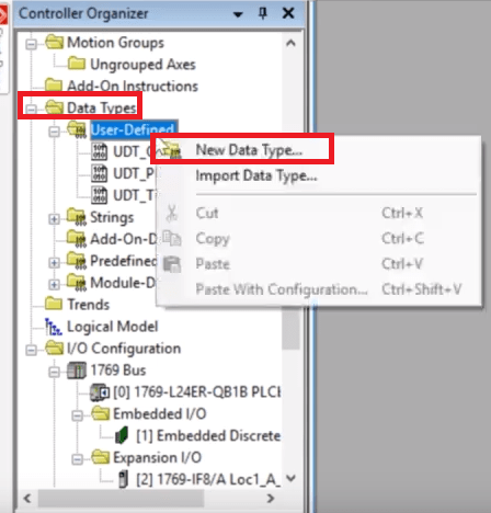 User Defined Datatype UDT Tutorial - Explanation, Usage Examples & Custom Definition in RSLogix 5000