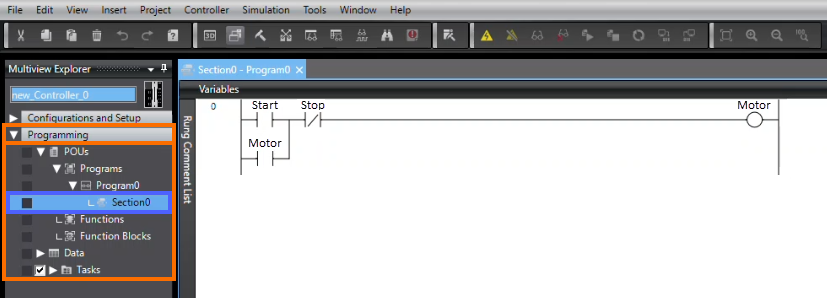 Figure 27 - Omron Sysmac Studio Download | Creating a Basic "Hello World" PLC Program for Omron