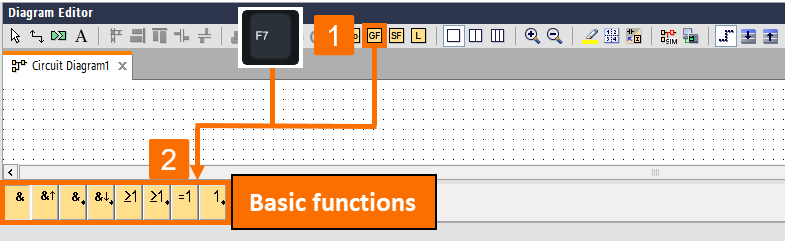 Figure 2.2 - Siemens LOGO PLC Training | How to display the basic functions group