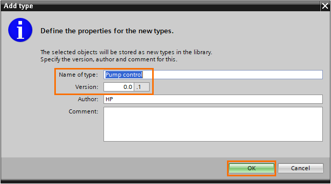 Figure 2.8 - Siemens TIA Portal Libraries | First release settings