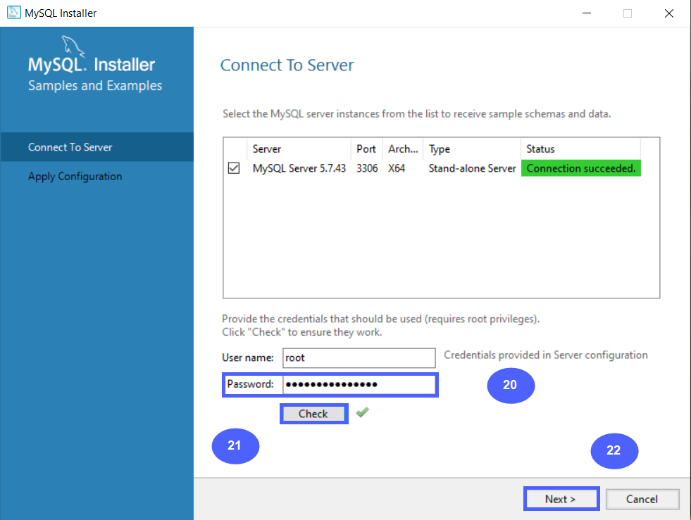 Figure 3.8 - Siemens TIA Portal PLC MySQL Google Sheets Data | MySQL Installer