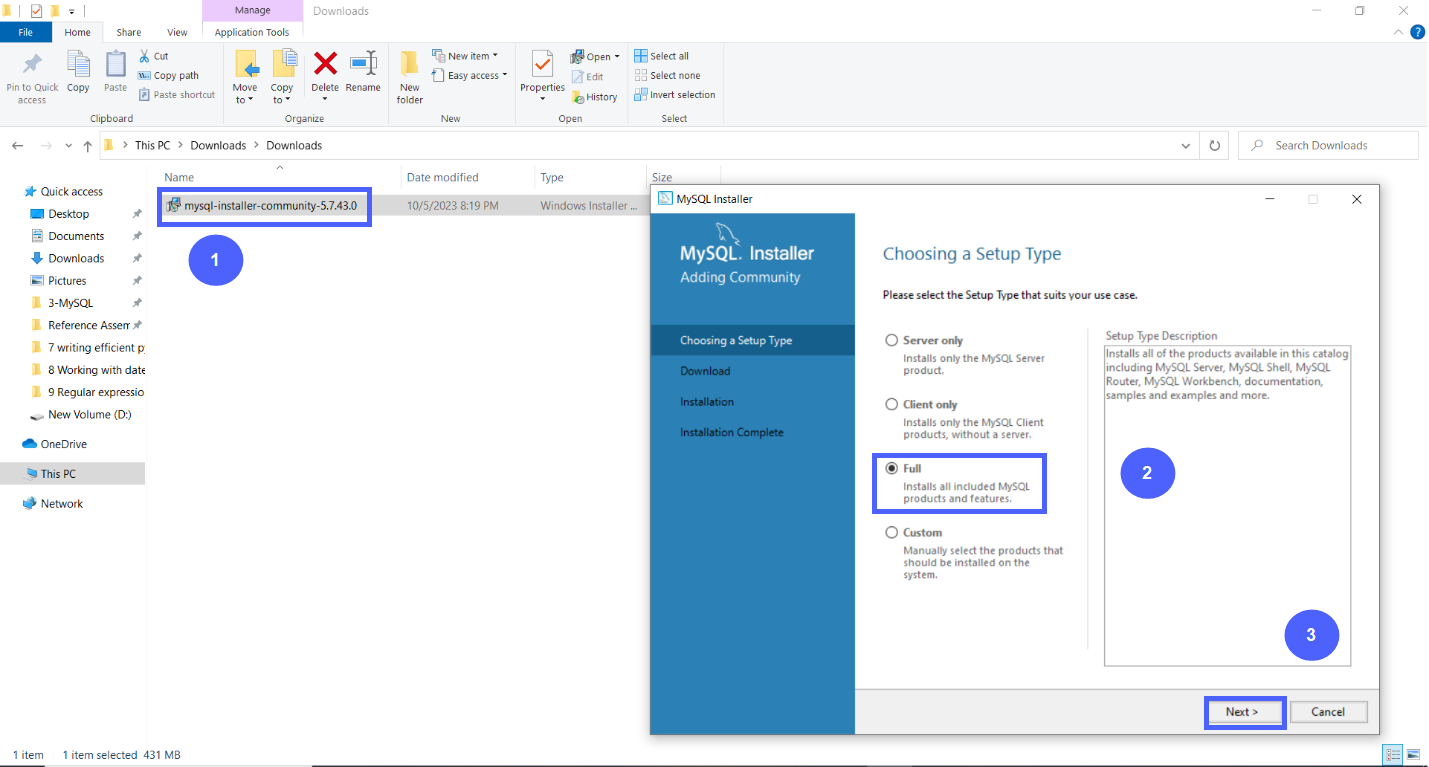 Figure 3.3 - Siemens TIA Portal PLC MySQL Google Sheets Data | MySQL Installer