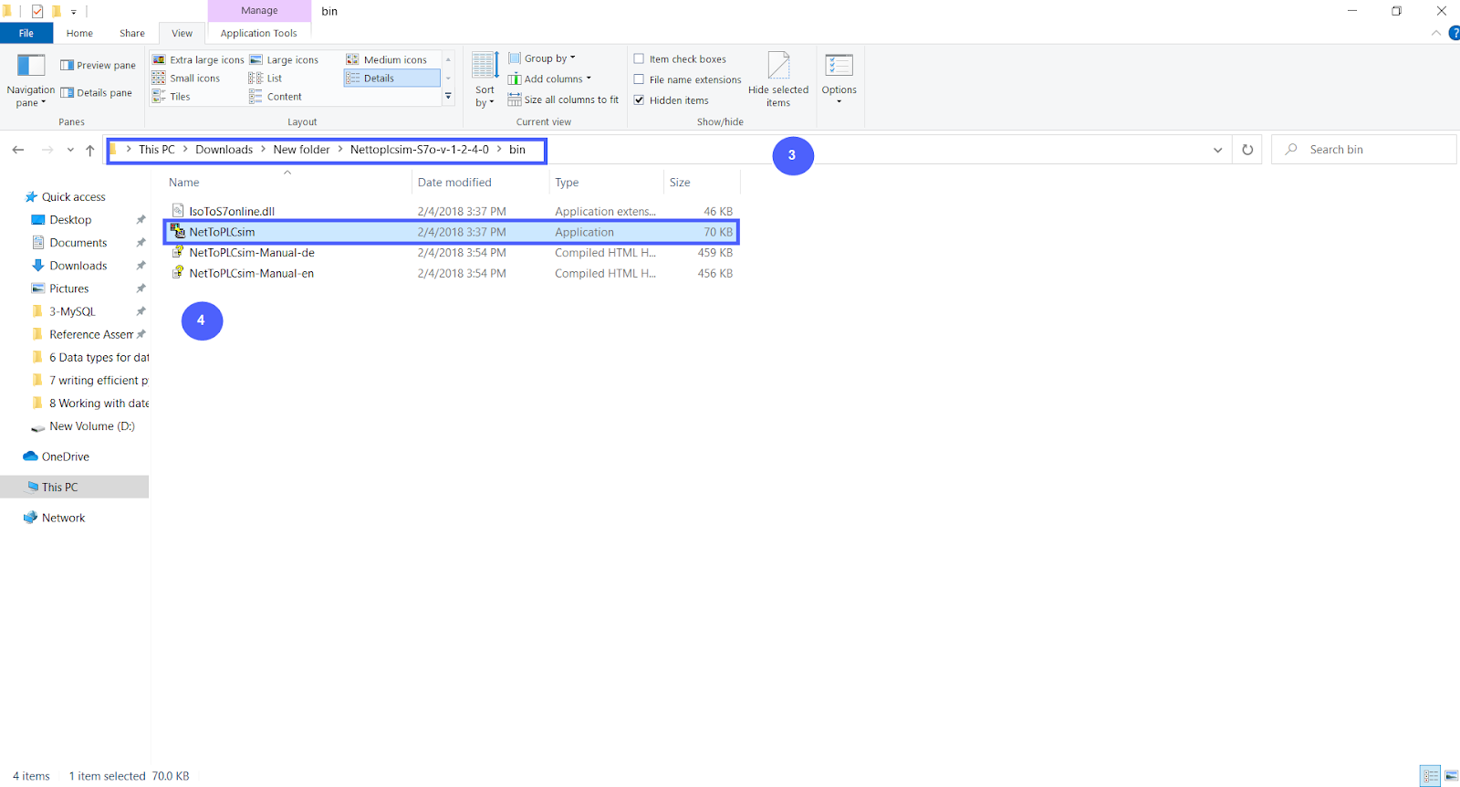 Figure 6.3 - Siemens TIA Portal PLC MySQL Google Sheets Data | Net-To-PLC-Sim