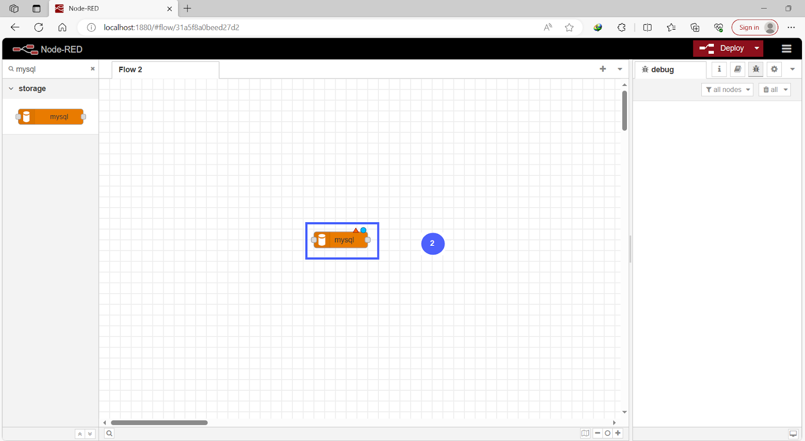 Figure 9.5 - Siemens TIA Portal PLC MySQL Google Sheets Data | Node-Red MySQL Node