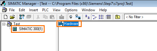 Figure 2.2 - Siemens SIMATIC Manager STEP7 PLC Programming | The station is created