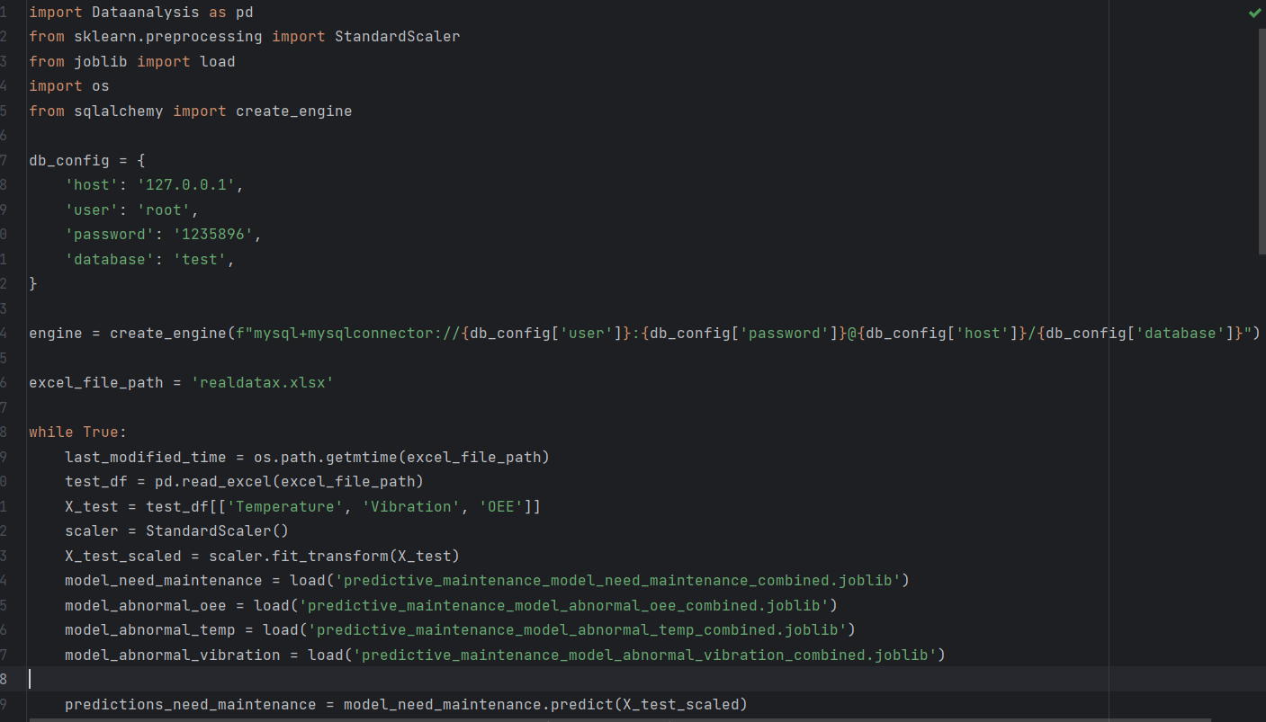 Figure 10.3 – IIoT Applications | Sample of Python code