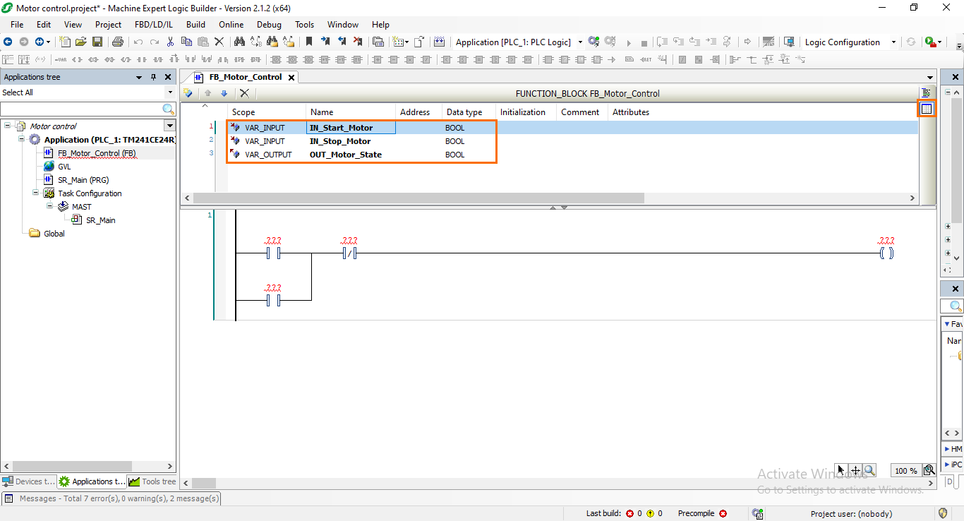 Figure 4.1: Tabular view.