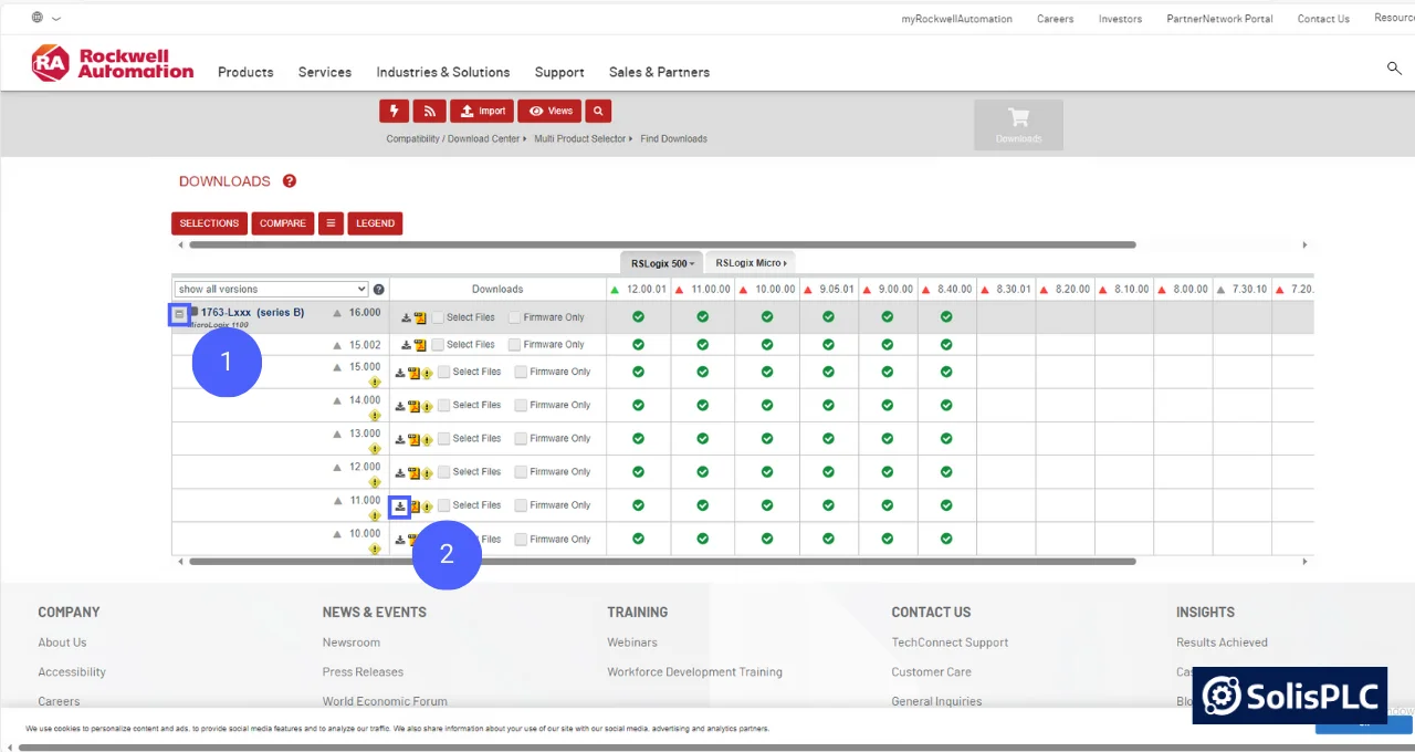 Figure 16 - RSLogix 500 Download | RSLinx, RSLogix 500, and RSLogix 500 Emulate for MicroLogix Allen Bradley PLC Programming