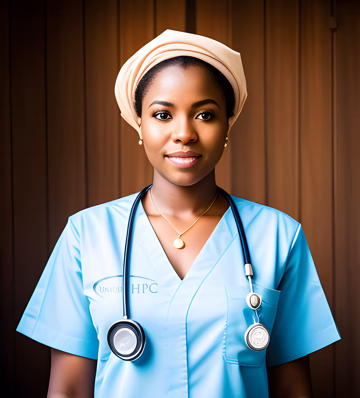A nurse caregiver.