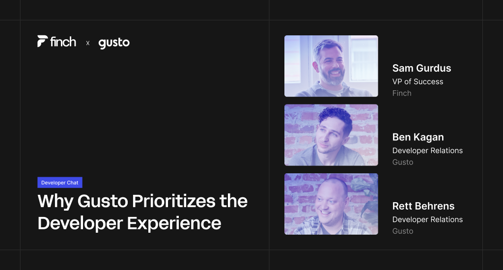 Why Gusto Prioritizes the Developer Experience