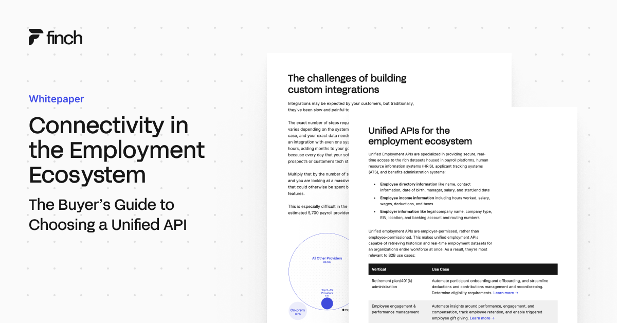 Connectivity in the Employment Ecosystem