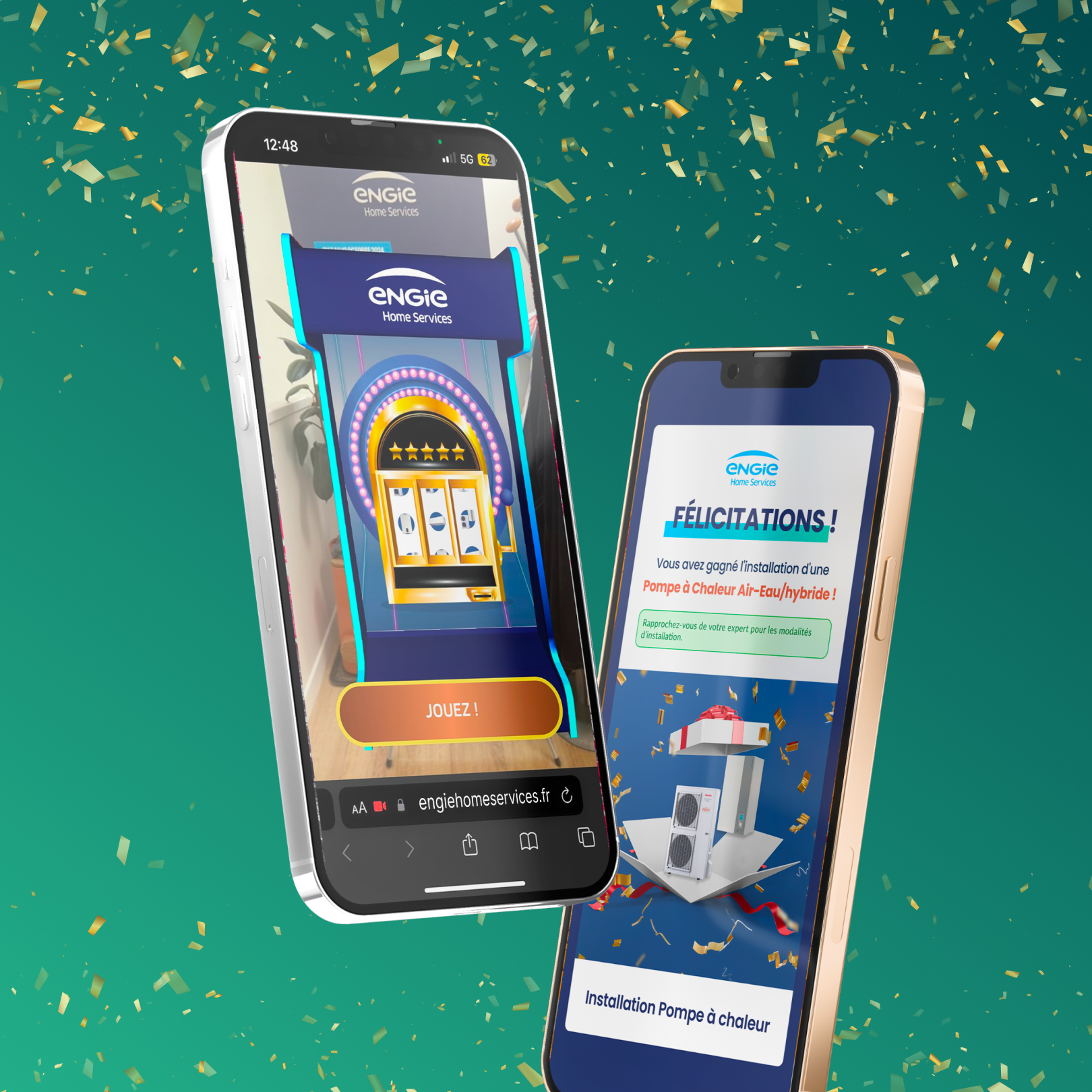 Gocad — kiosques et jeu WebAR