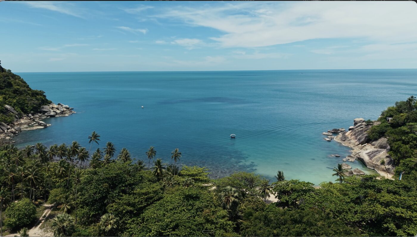 La baie de Haad Tien, Ko Phangan