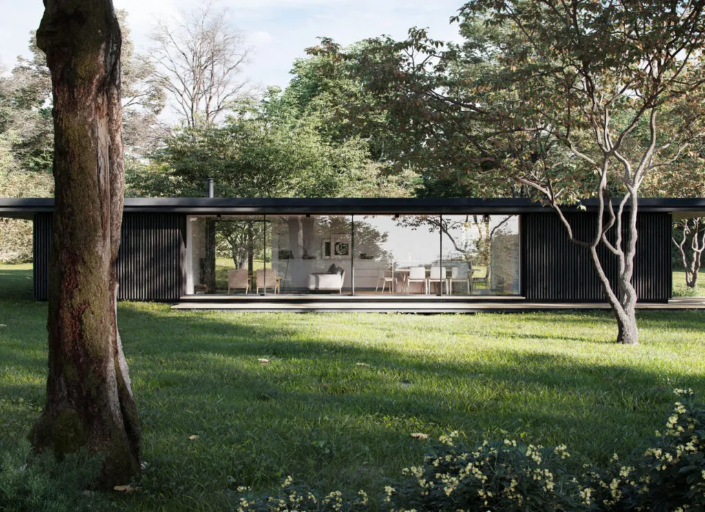Sustainable modular building by Pod Space