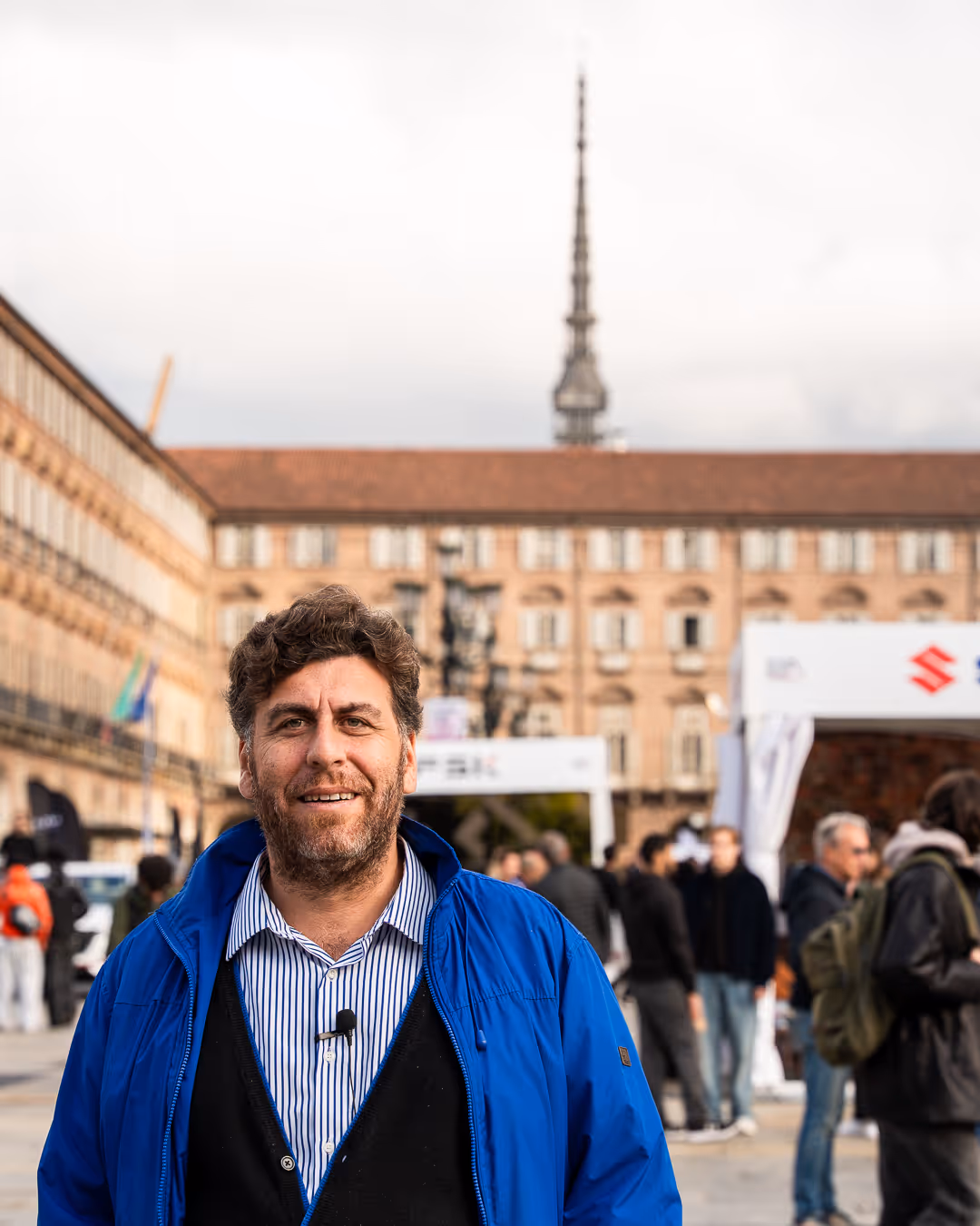 Fotografo per Salone dell’Auto a Torino - mole in lontananza