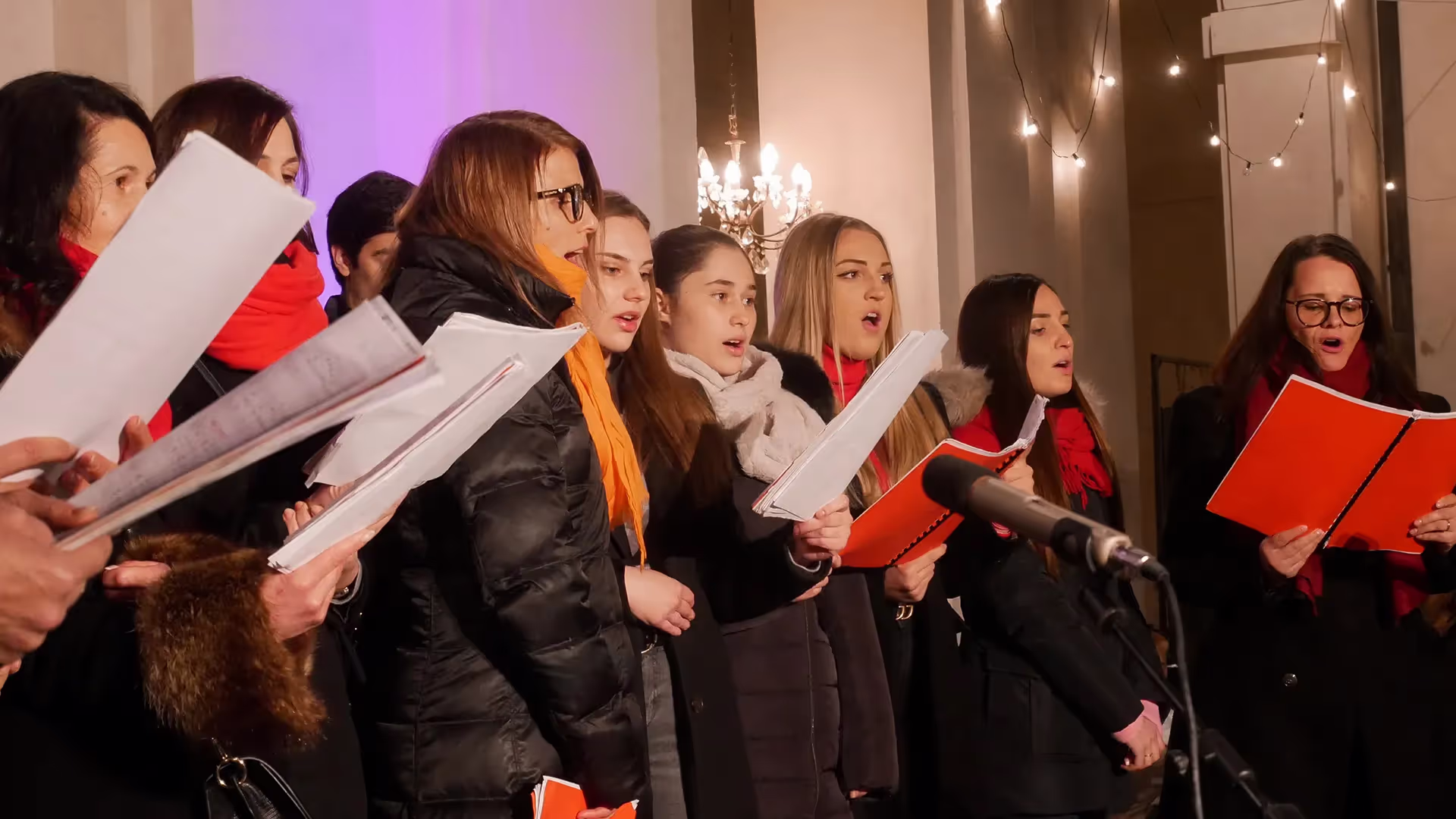Fotografo per evento culturale a Torino - coro