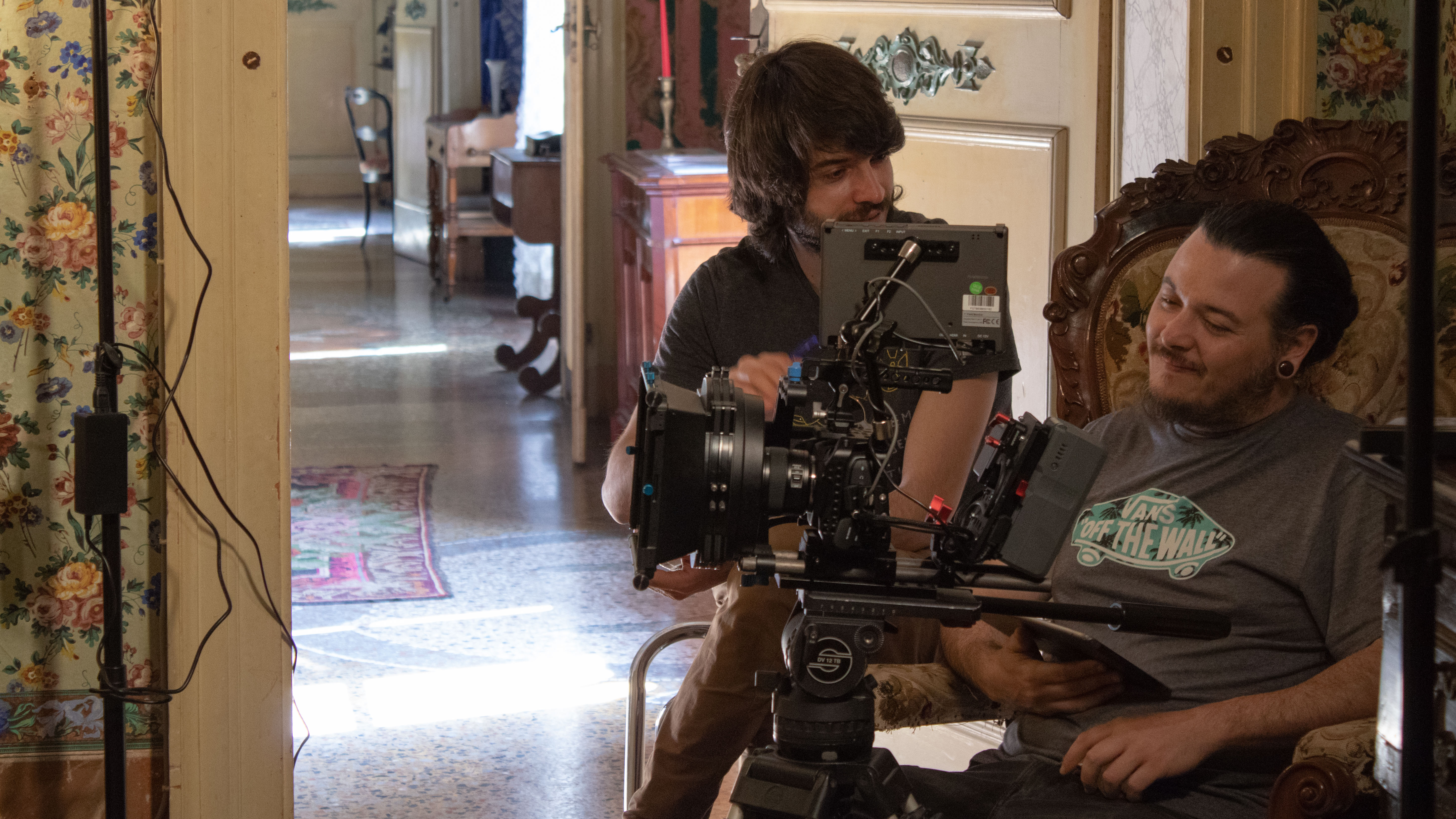 Fotografo per film, documentari e backstage a Torino – scena di Mantis Religiosa - operatore sul set