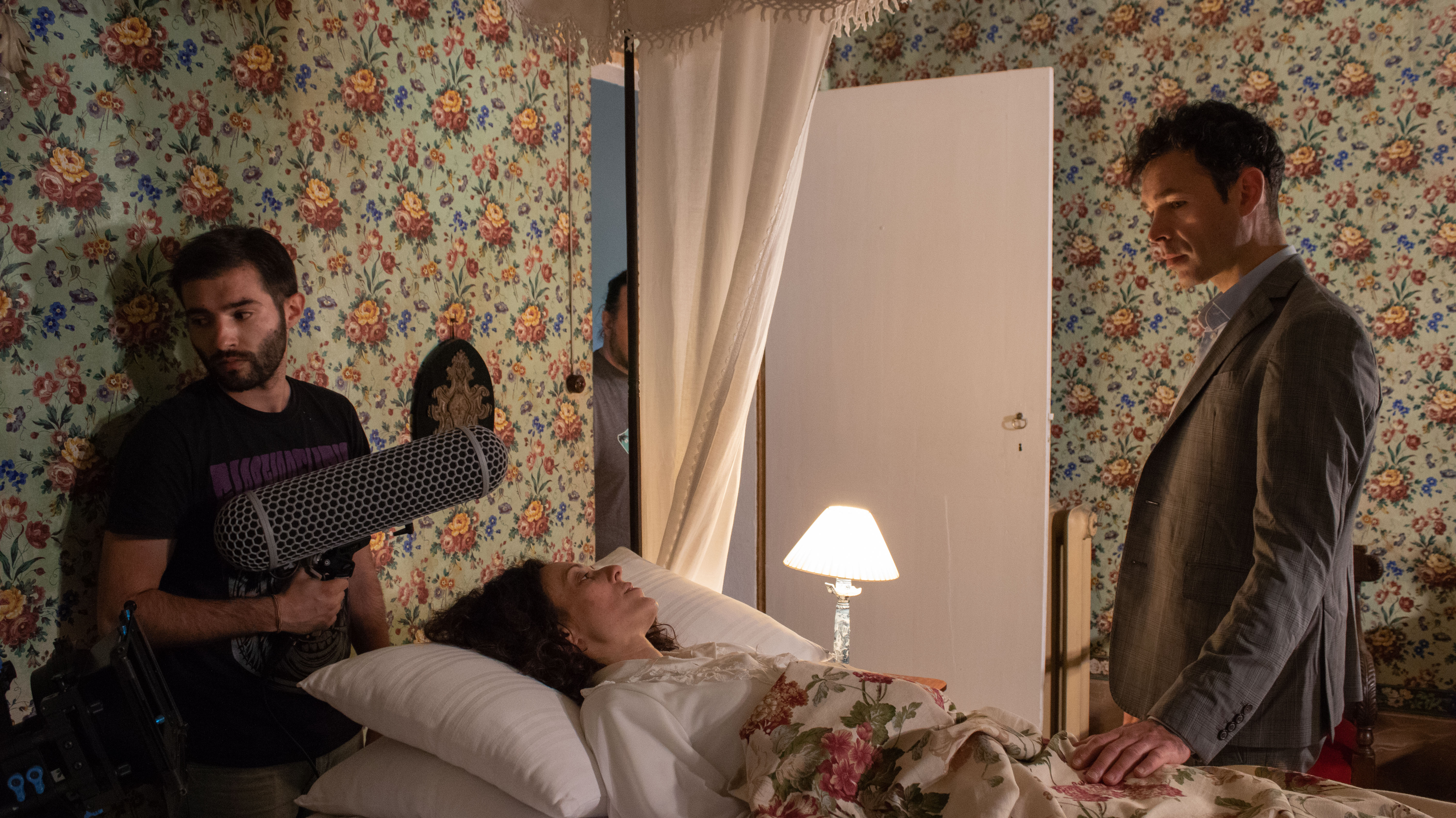 Fotografo per film, documentari e backstage a Torino – scena di Mantis Religiosa - operatore audio e video sul set