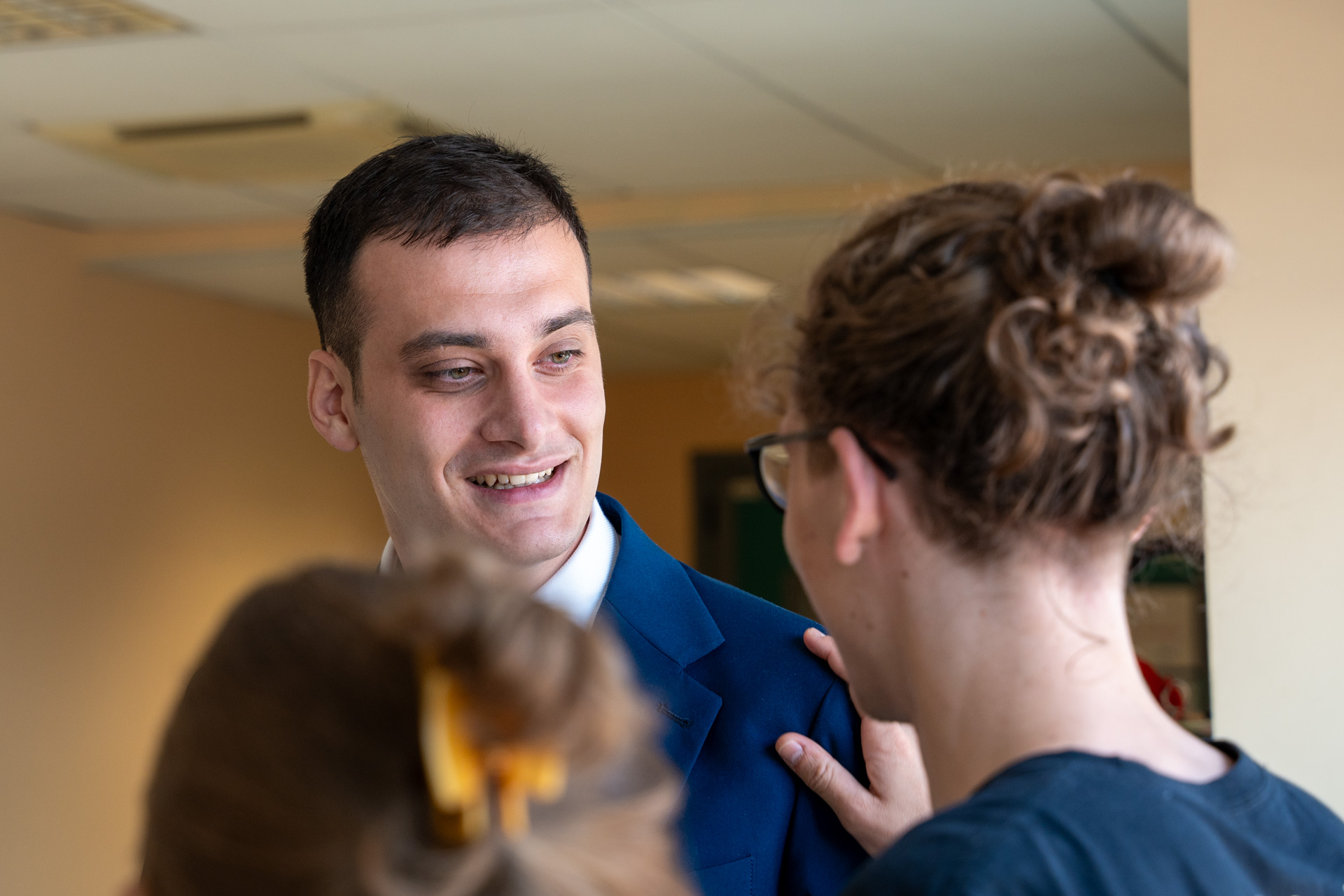 Fotografo per laurea al Politecnico di Torino – Cristiano - dettaglio volto