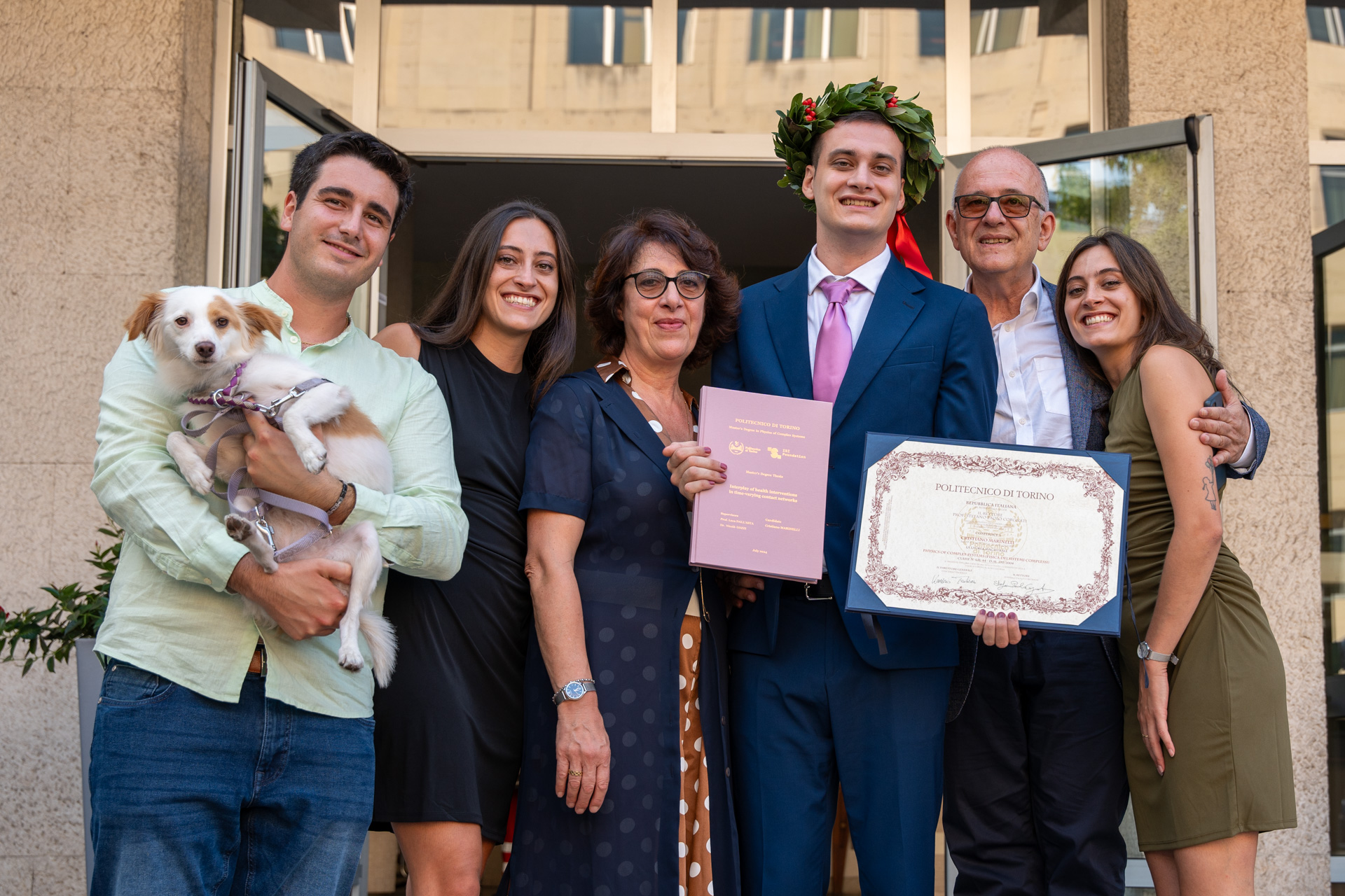 Fotografo per laurea al Politecnico di Torino – Cristiano - foto amici