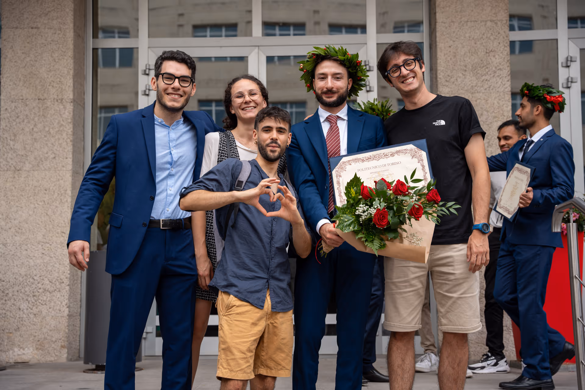 Fotografo per laurea al Politecnico di Torino – proclamazione foto amici