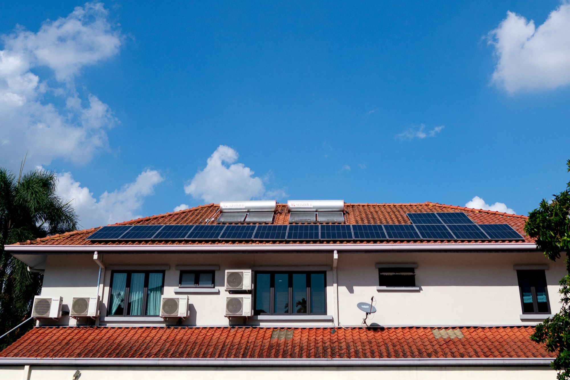 klíma napelemmel együtt rendkívül energiahatékony