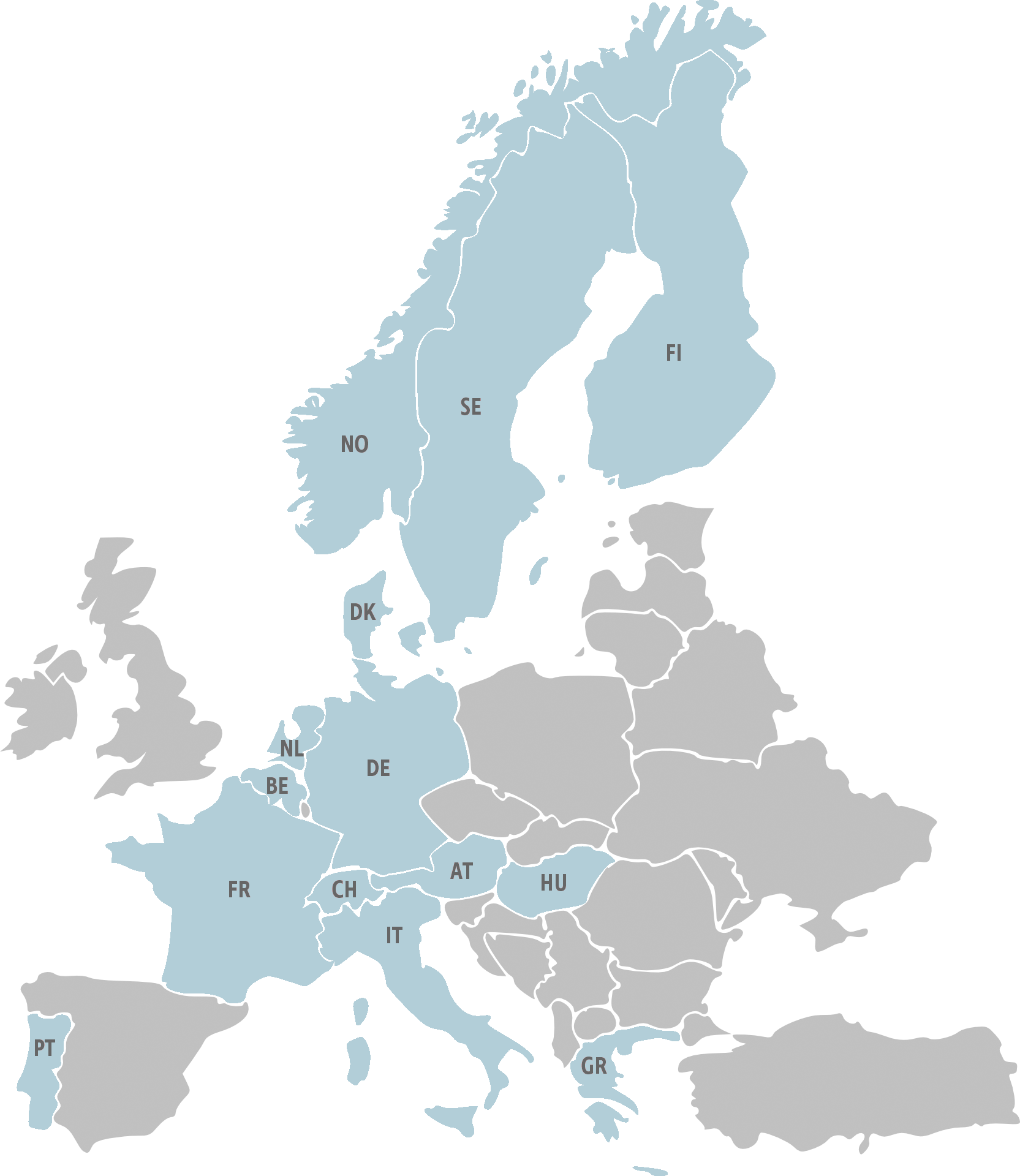 ITCCA Schulen in Europa