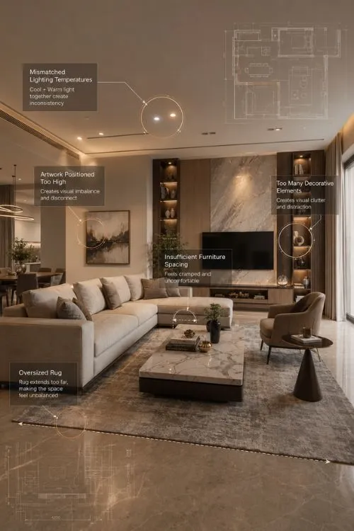 Common Mistakes in Home Interior Design 