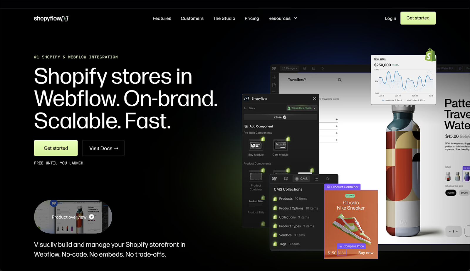 Webflow to Shopify migration 