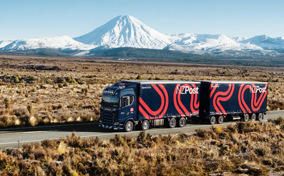 NZ Post delivery truck