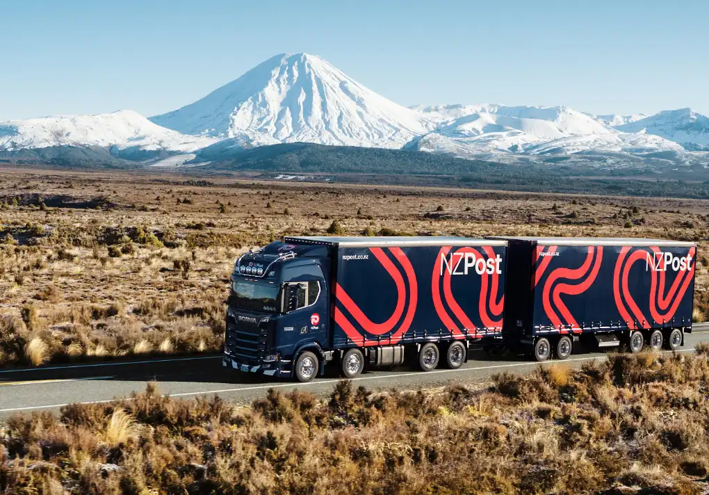 NZ Post delivery truck