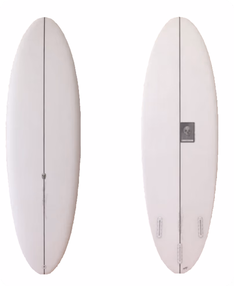 A Christenson Hole Shot surfboard