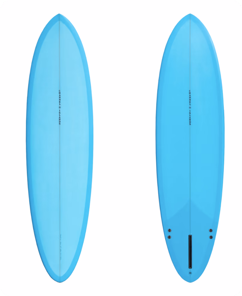 A Channel Islands Mid surfboard 