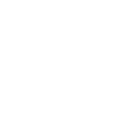A black and white logo of a cross.