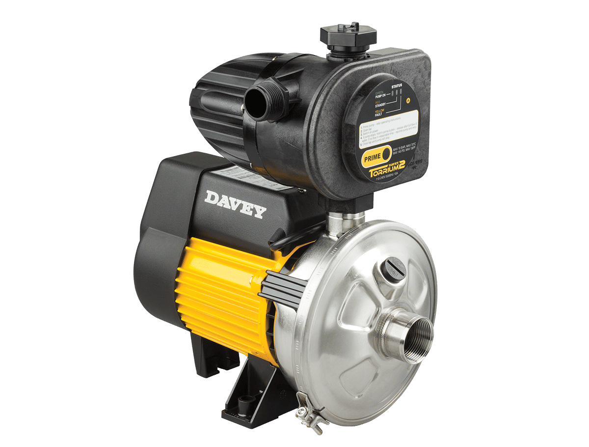 Davey Water Pressure Systems With Torrium2
