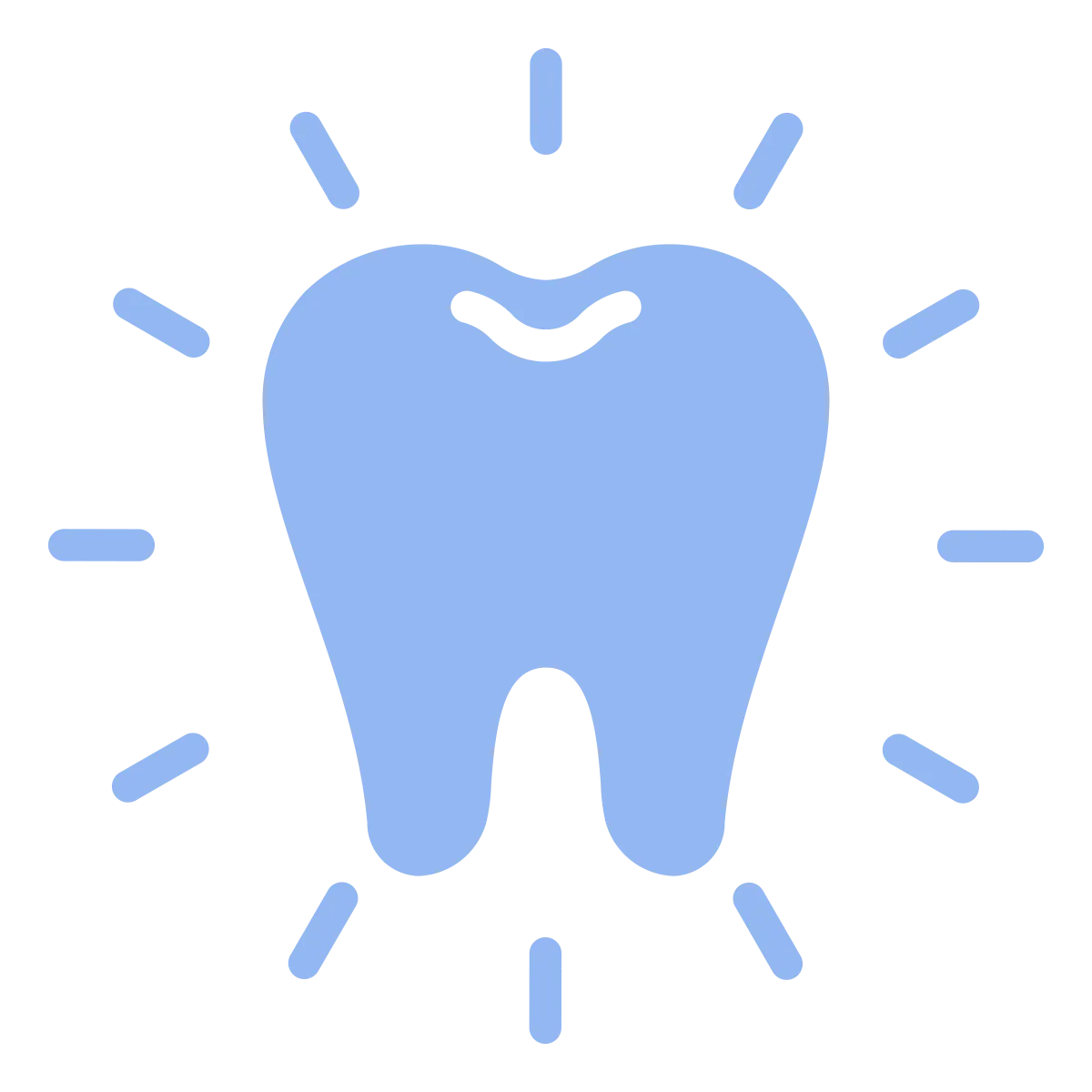 Healthy tooth icon