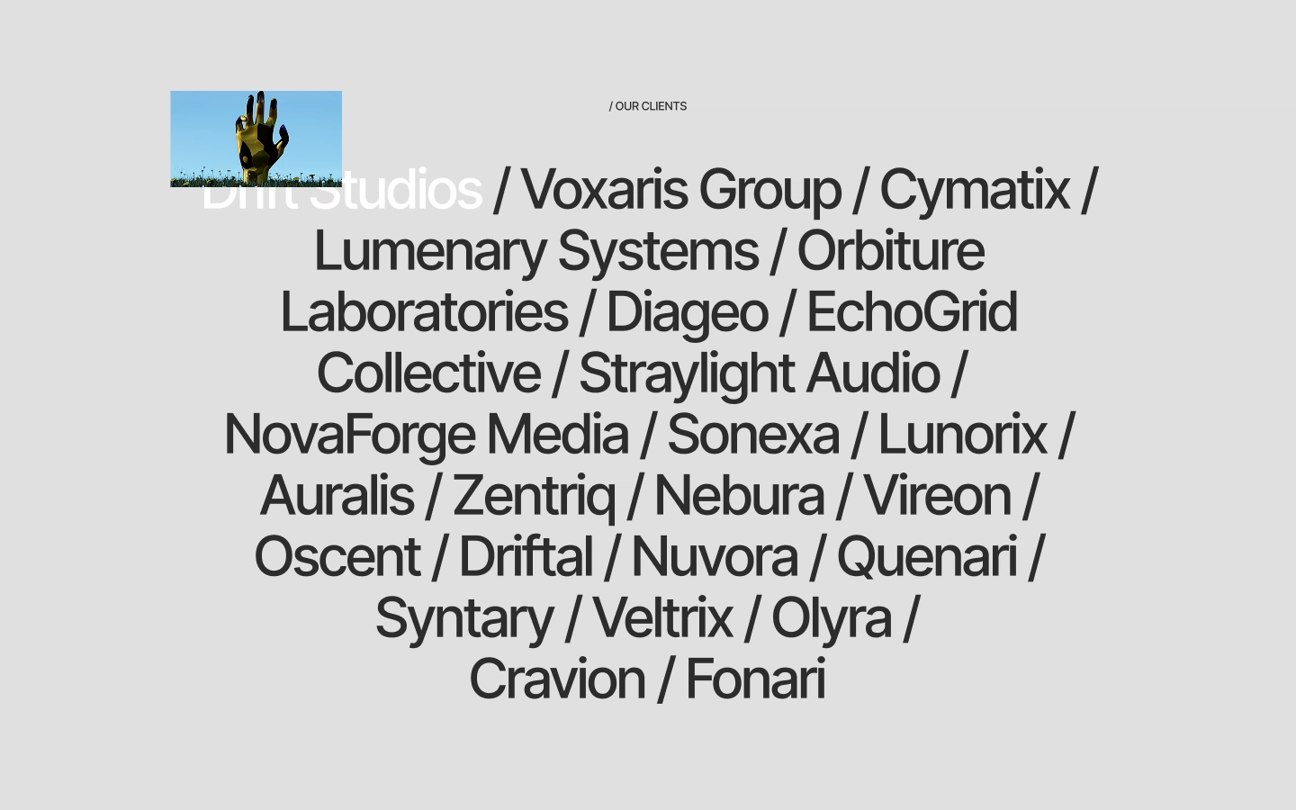 a screen shot of a website Framevawe's