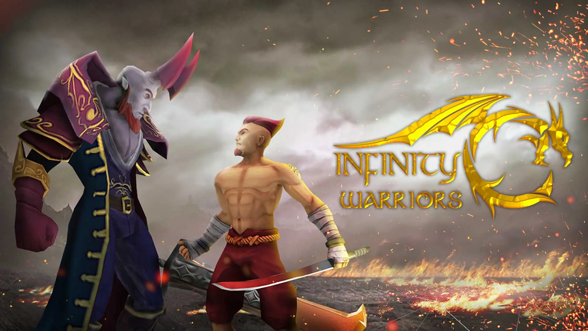 Infinity Warriors game artwork from the Sandbox Global project
