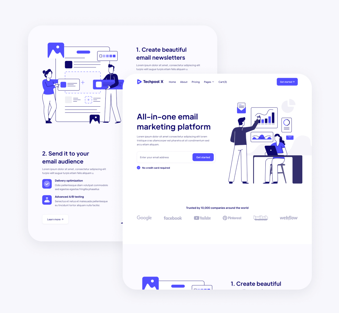Page Included - Techpool X Webflow Template