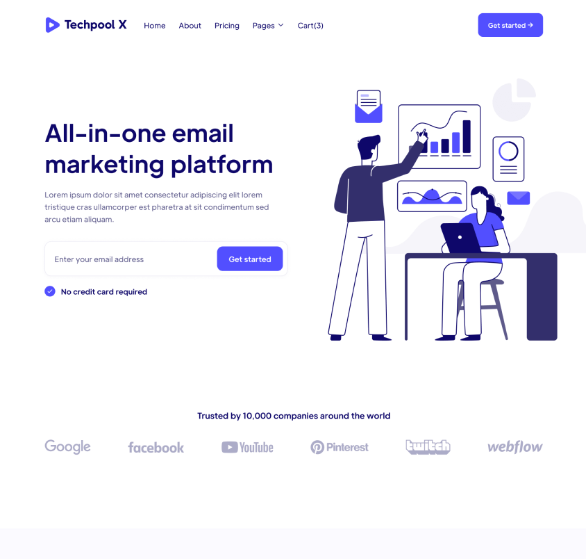 Home - Techpool X Webflow Template