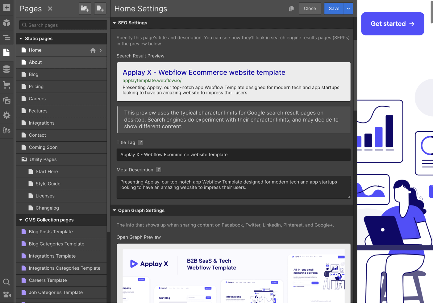 SEO - Techpool X Webflow Template