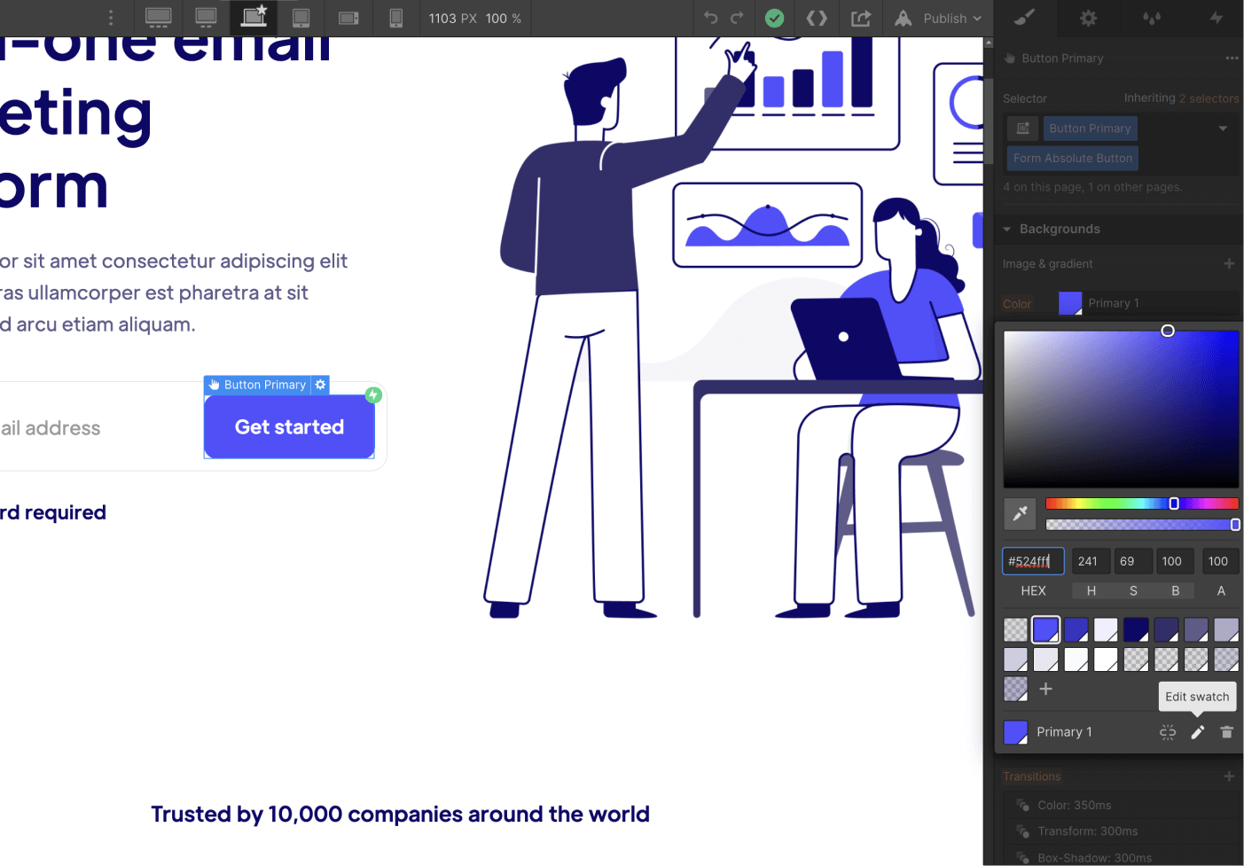 Colors - Techpool X Webflow Template