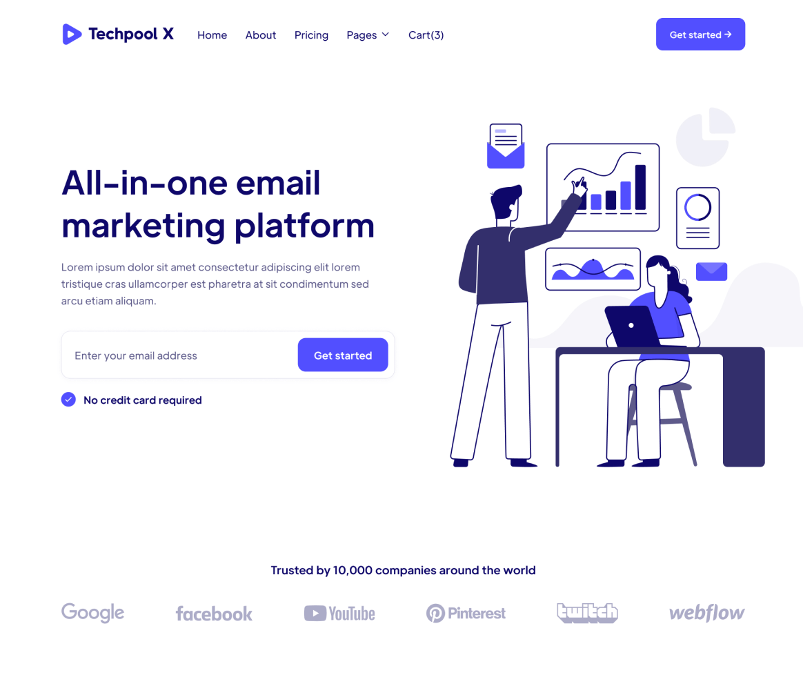 Home - Techpool X Webflow Template